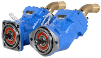 Maximale doorstroming van 200 L/min XPi50 Hydraulische axiale zuigerpomp voor vouwkraan