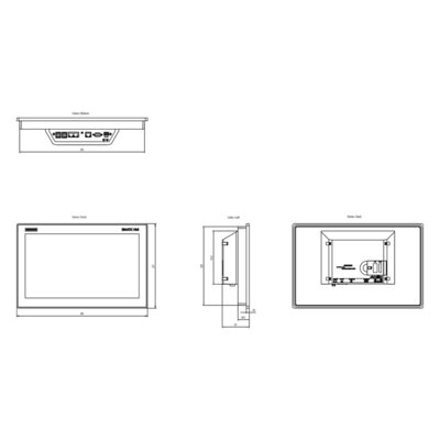 100% getest SIMATIC HMI MTP1500 Unified Smart Panel 15,6&quot; breedbeeld TFT-kleurdisplay