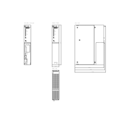 PLC programmeerbare controller SIMATIC S7-400 PS 405 10A 6ES7405-0KA02-0AA0 voor Siemens