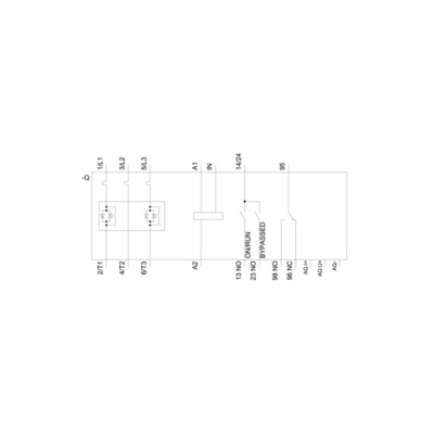 Siemens 3RW50556AB14 Soft Starter 200-480V 143A 110-250V AC Schroefterminals Analoog Output