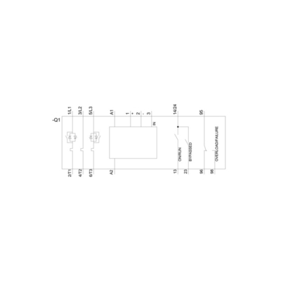 3RW4056-6BB44 SIRIUS Soft Starter S6 162A 90 kW/400V 200-460V AC 230V AC schroefterminals