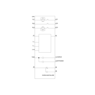 3RW4056-6BB44 SIRIUS Soft Starter S6 162A 90 kW/400V 200-460V AC 230V AC schroefterminals