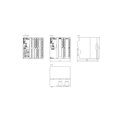 6ES7314-6EH04-0AB0 Originele verpakking Siemens PLC S7-300 CPU 314C-2PN/DP Geheugen andere