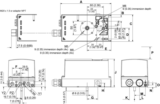 Duitsland Valve Positioner 6DR5010-0EN00-0AA0 Gemakkelijke aanpassing voor optimale prestaties