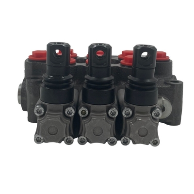 Oliepoortgrootte G3/8&quot; M45/3 monoblok hydraulisch richtingsklep voor skid loaders