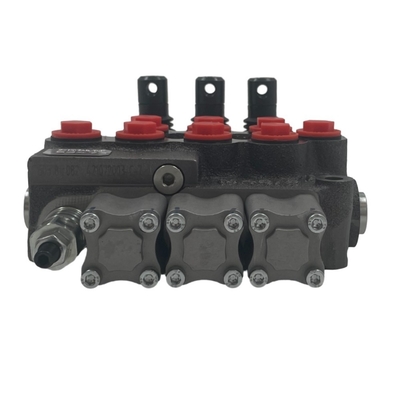 Oliepoortgrootte G3/8&quot; M45/3 monoblok hydraulisch richtingsklep voor skid loaders