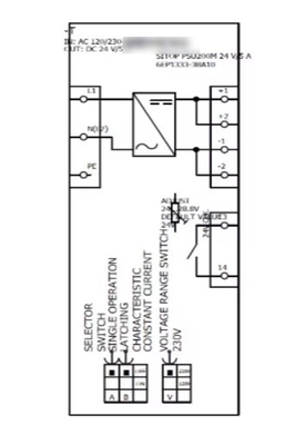Geheugen Overige SITOP PSU200M Stroomvoorziening enkel- en tweefasig DC 24V/5A 6EP1333-3BA10