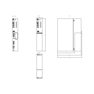 6ES7416-3XS07-0AB0 SIMATIC S7-400 CPU 416-3 Met 16 MB werkgeheugen en 3 interfaces