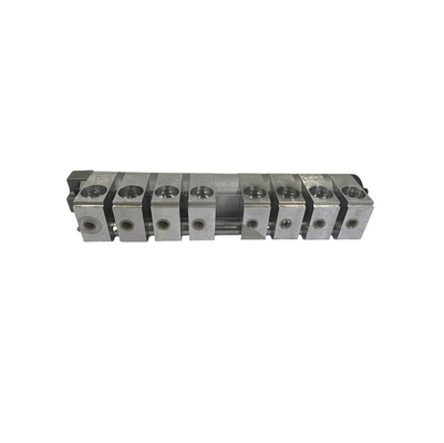 8-poort hydraulisch stroomafdeelbalkbalk manifoldblok voor druk in adapter