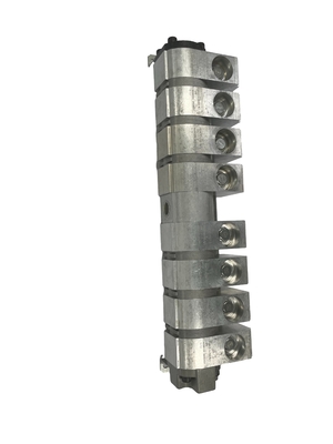 8-poort hydraulisch stroomafdeelbalkbalk manifoldblok voor druk in adapter