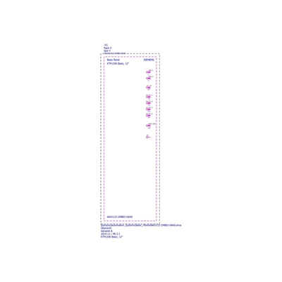 SIMATIC HMI KTP1200 Basic Panel Key/touch operation 12&quot; TFT Display 100% Originele