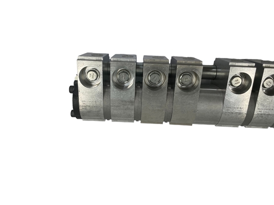 8-poort hydraulisch stroomafdeelbalkbalk manifoldblok voor druk in adapter