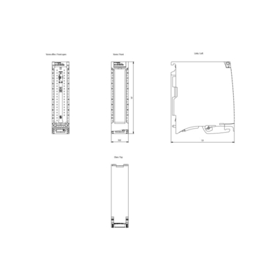 6ES7526-1BH00-0AB0 SIMATIC S7-1500 PLC F-DI 16x 24 V DC PROFSafe 35 MM Breedte Uitstekend