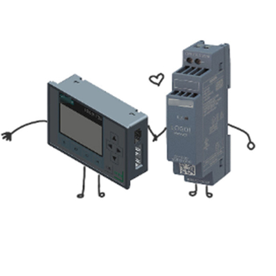 Verpakking Programmable Controller LOGO AM2 AQ 0-10V Analoog Uitbreidingsmodule van Siemens