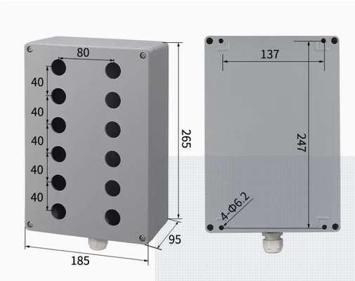 Efficiënt stroomregelen met elektrisch geregelde hydraulische klep met 6 spoelen van 45L/MIN