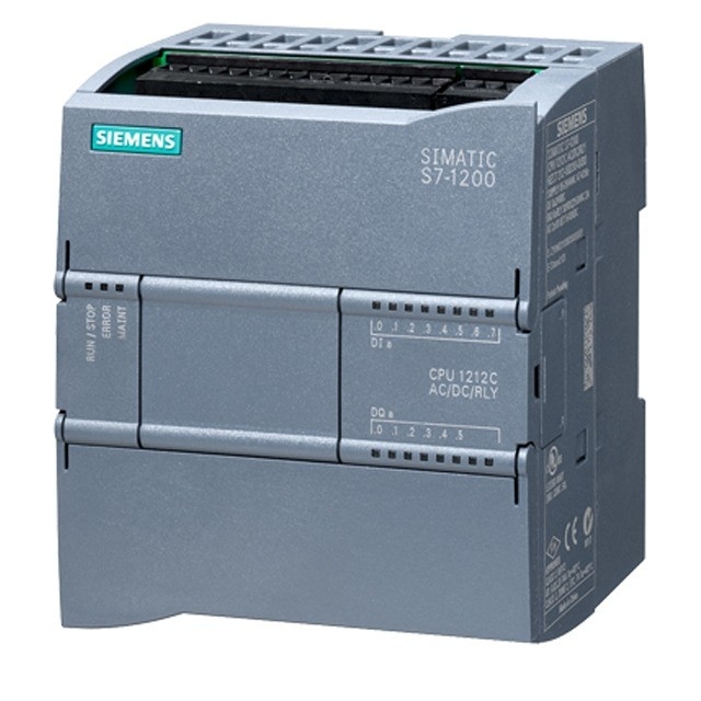 100% 6 Power Phase SIMATIC S7 1200 CPU 1212C DC DC 8DI 6DO 2AI 6ES7212 1AE40 0XB0
