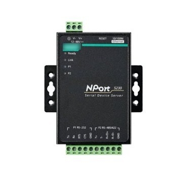 MOXA NPORT 5232 2 Port RS-232/422/485 Serial Port Device Networking Server voor Paypal-betalingen