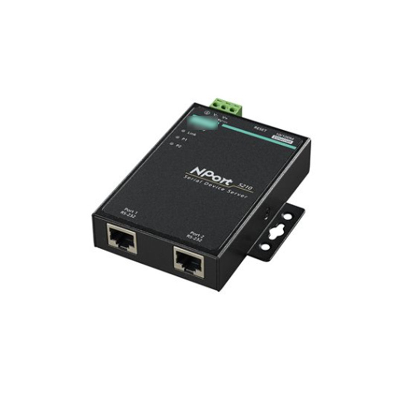 NPORT 5230 2 Port RS-232/422/485 Serial Port Device Networking Server voor MOXA Stabiel
