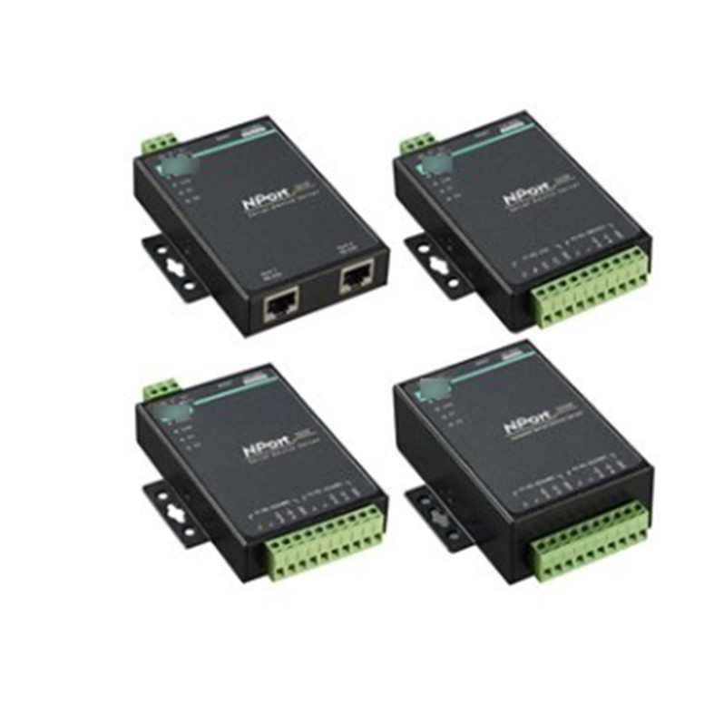 NPORT 5232 2 Port RS-232/422/485 Serial Port Device Networking Server voor MOXA