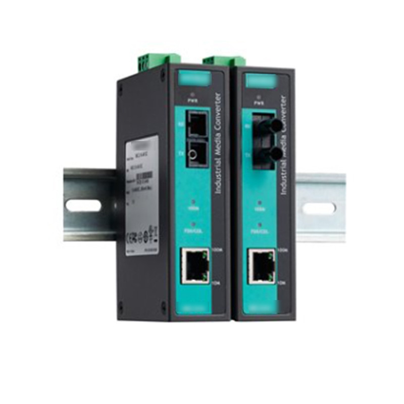 IMC-21A-M-SC Industriële graad 10/100BaseT X tot 100BaseFX Photoconverter voor MOXA