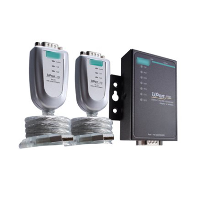 UPort 1110 1-poort RS-232 RS-422/485 USB-to-serial converter voor industriële automatisering
