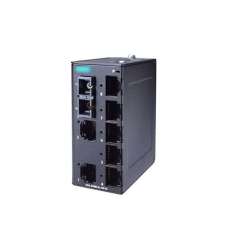 MOXA EDS-2008-EL 8-poort onbeheerde Ethernet-switch voor industriële automatiseringsoplossingen