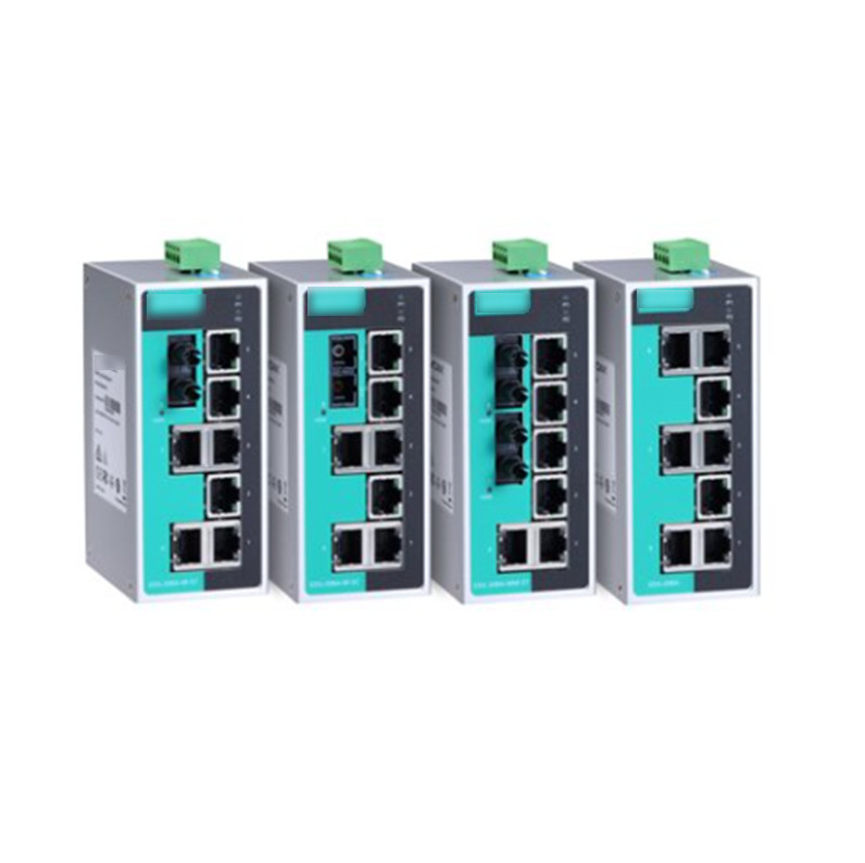 EDS-208A-S-SC 8-poort onbeheerde industriële Ethernet-switch voor MOXA met snelle verzending