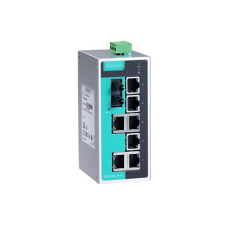 EDS-208A-SS-SC IP30 8-poort ongemanaged Industrial Ethernet Switch 100% origineel voor MOXA