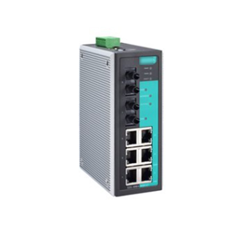 EDS-408A-MM-SC 8-poort beheerde industriële Ethernet-switch voor toepassingen op instapniveau