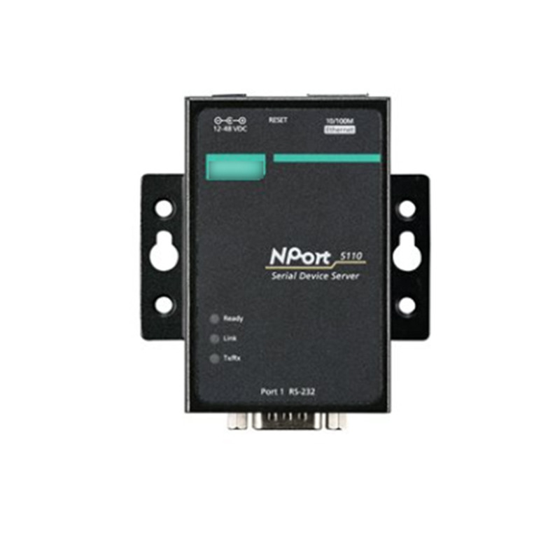 Direct Supply NPORT 5110 Port RS-232/422/485 Serial Port Device Networking Server voor Moxa