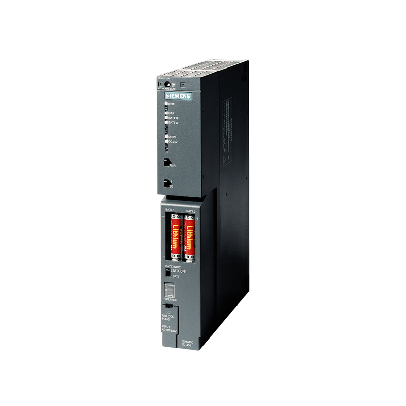 100% originele SIMATIC S7-400 stroomvoorziening 120/230V UC 5V DC/10A 6ES7407-0KA02-0AA0 voor Siemens op voorraad