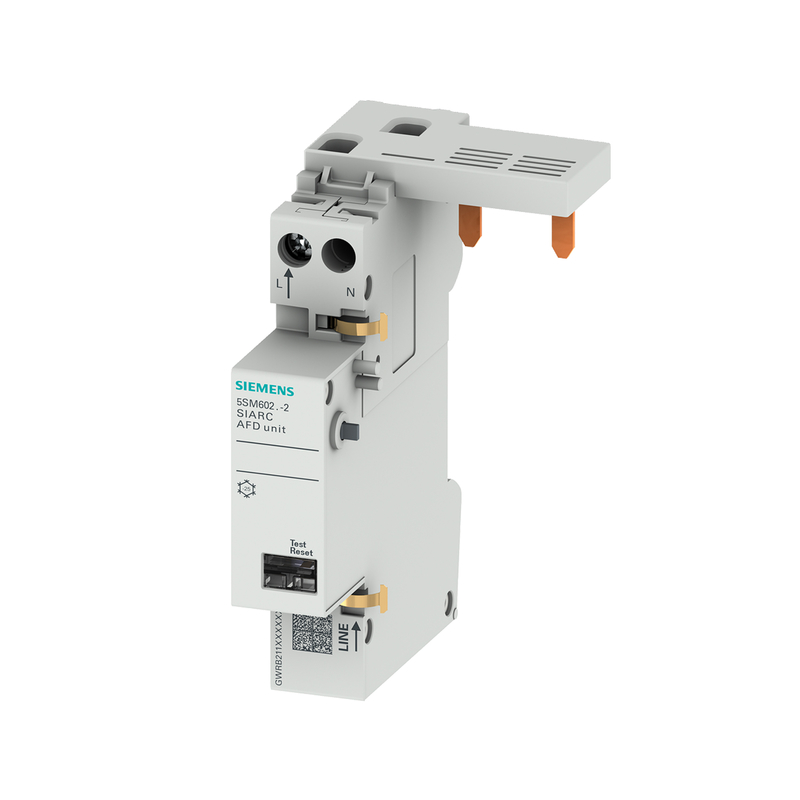 Brandveiligheidsschakelblok AFDD 1-16A 230V voor Siemens-circuitbreakers 5SM6021-2 getest