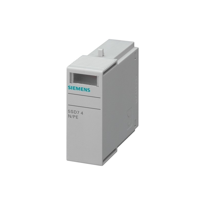 5SD74880CC PLUG M of C/T2/II 350 V 40 kA N-PE Voor Siemens Communicatie Interface