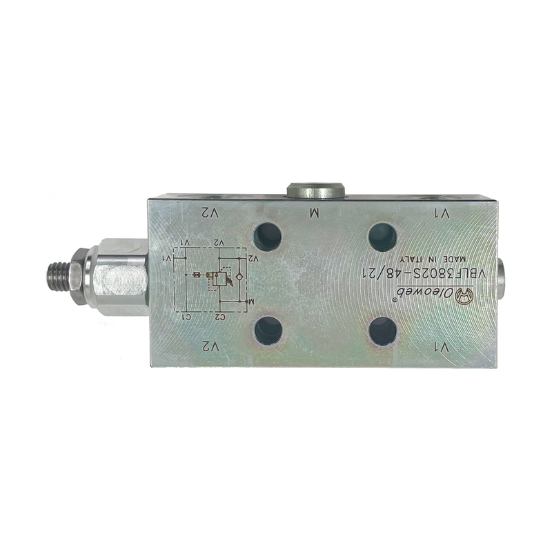 Maximale doorstroming van 35 L/MIN VBLF3802S Open Centrale Balance Valve voor optimale regeling