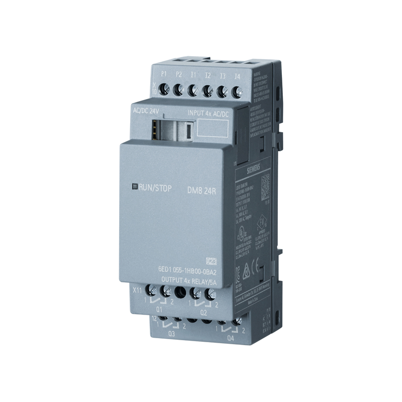 LOGO DM8 24R voor LOGO 8 PLC-uitbreidingsmodule 6ED1055-1HB00-0BA2 100% origineel Siemens FOB