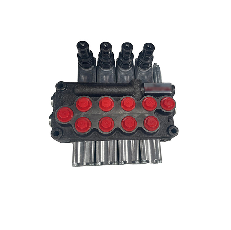 Versatile monoblok hydraulische richtingklep MB-3/4S met afmetingen 23.9*22.1*8.45