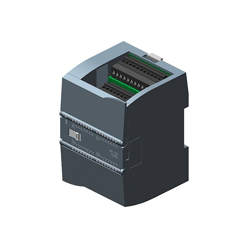 16DI/16DO 16DI 24V DC Sink/Source 16DO relais 2A PLC Digital I/O SM 1223 voor industriële