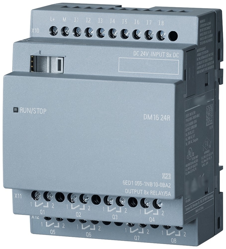 LOGO V8.1 12/24RCE Programmeerbare controller met 6ED1052-1HB00-0BA8 hostmodule en RCE