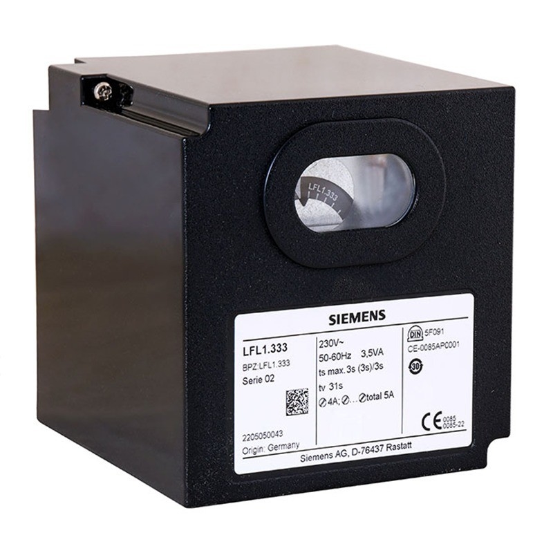 Custom LFL1.122 Siemens Dual Fuel Control en Damper Control voor optimale verbranding