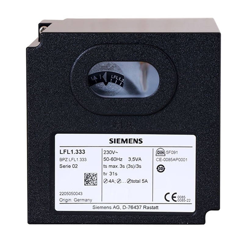 Siemens Brander Controller LFL1.635-110V Geen basis of onderdelen Energiebesparende oplossing