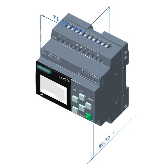 Direct Supply LOGO V8.1 12/24RCEO Logic Module I/O nummer andere 6ED1052-2MD08-0BA2